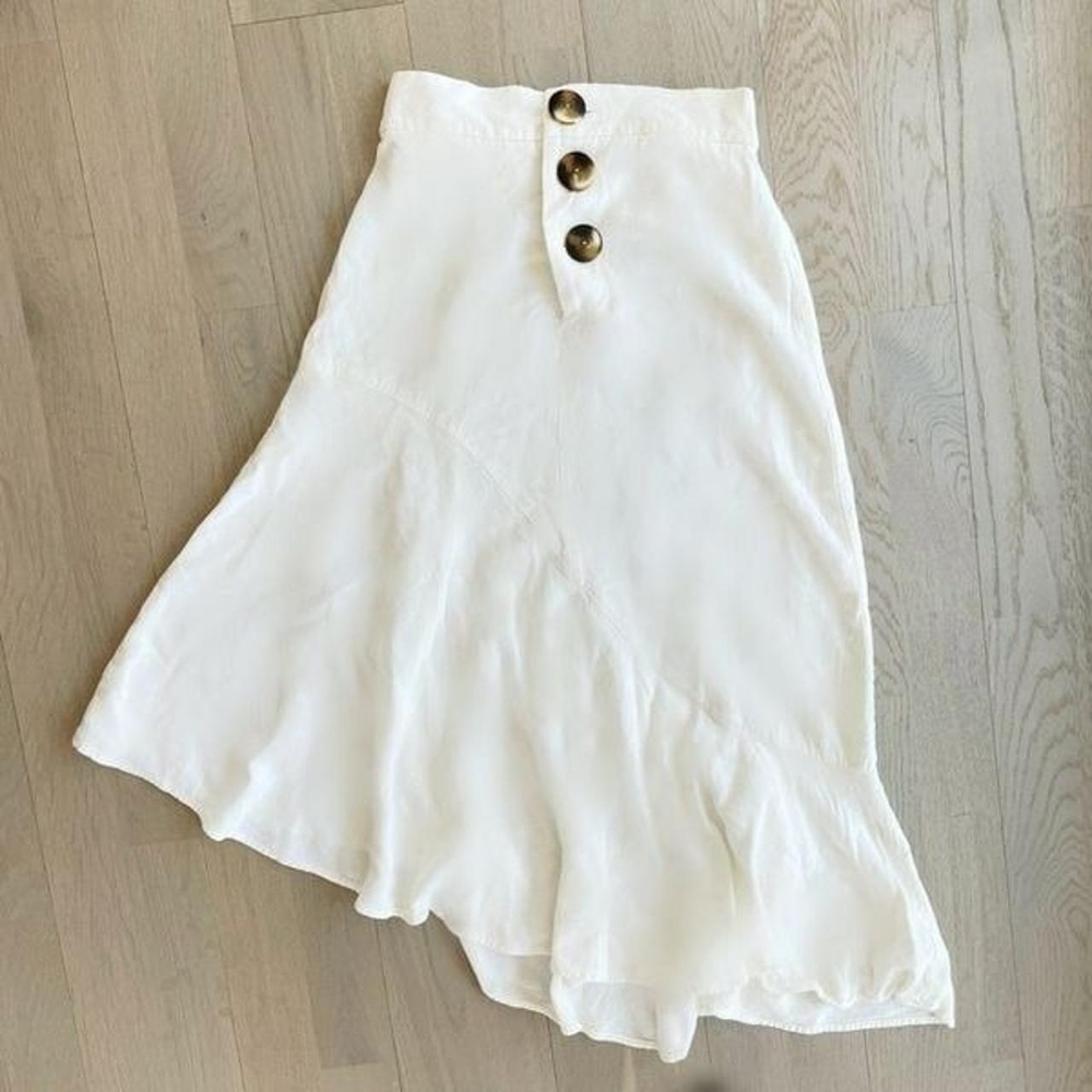 White Zara Skirt XS
